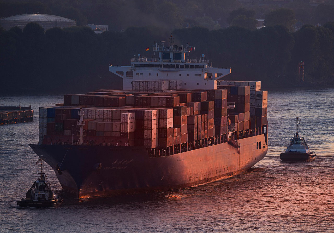 Container Ship Port Cargo